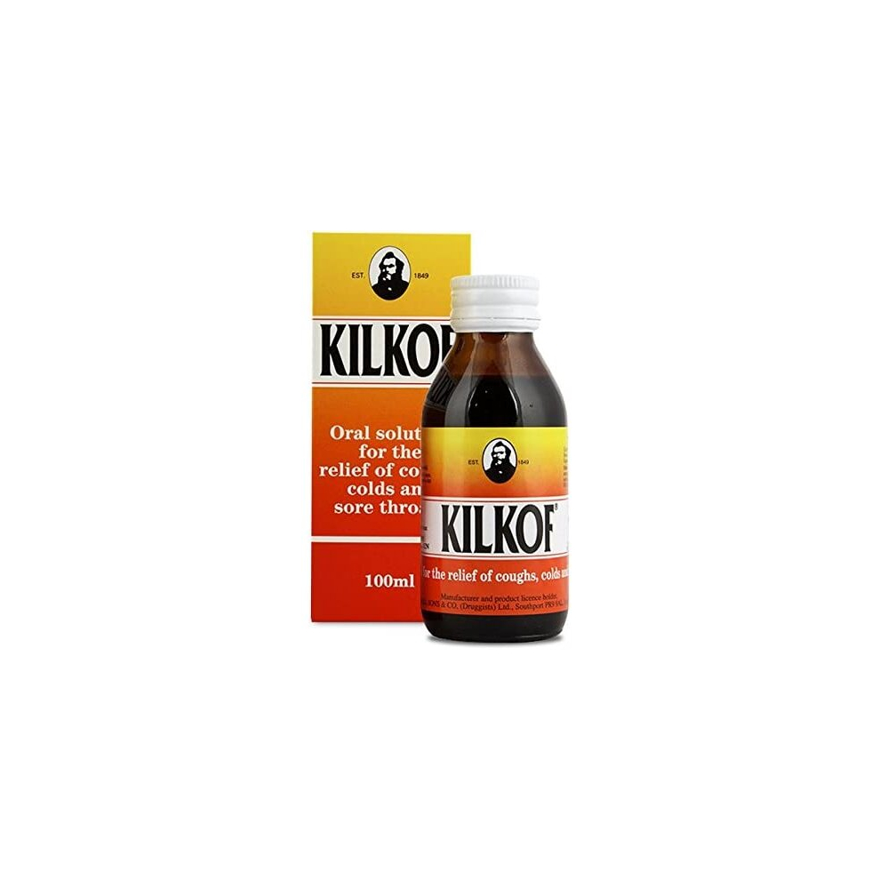 Bells Kilkof Oral Solution for Relief of Coughs, Colds and Sore Throats 100 ml