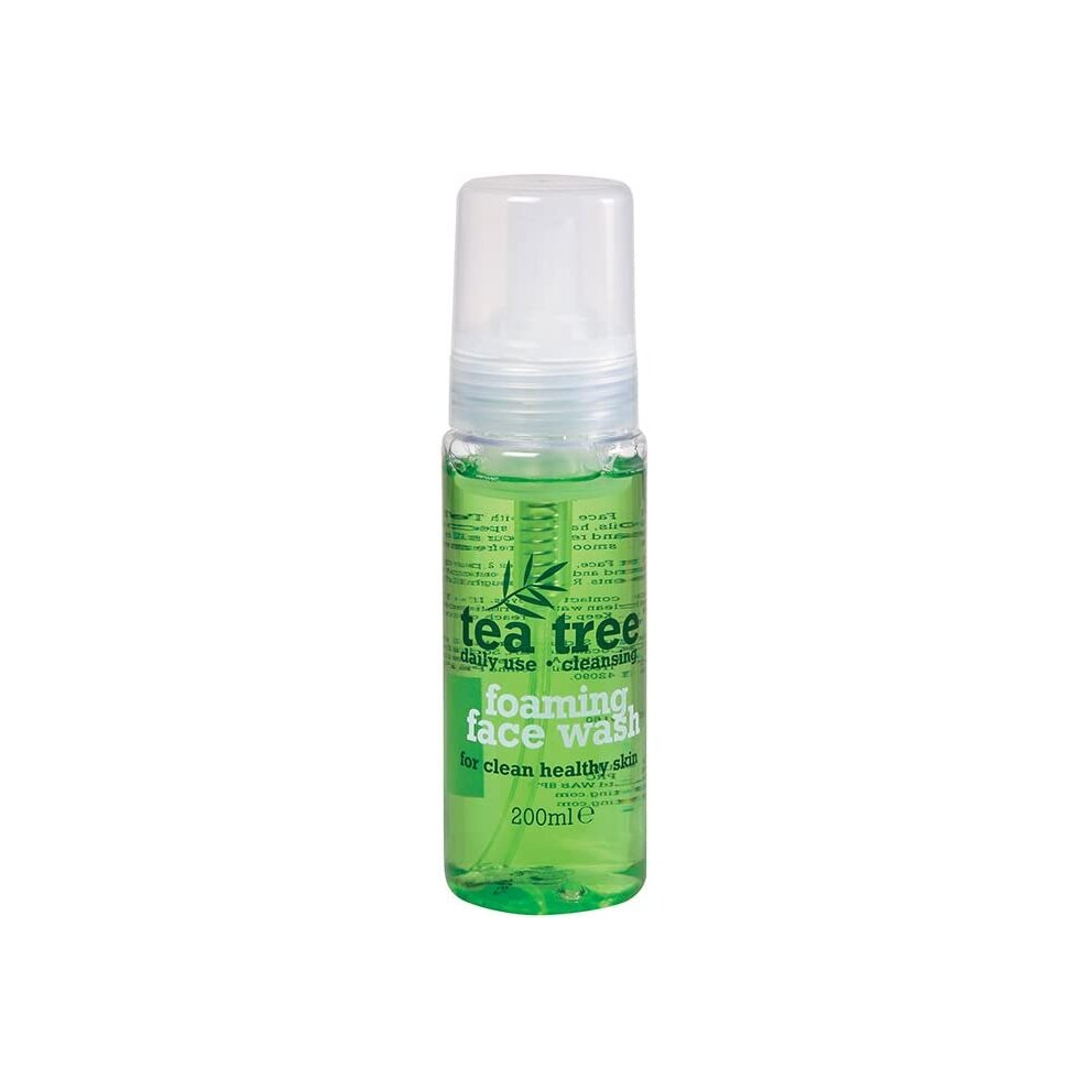 TEA TREE FOAMING FACE WASH 200ml FOR HEALTHY CLEAN SKIN - DAILY USE