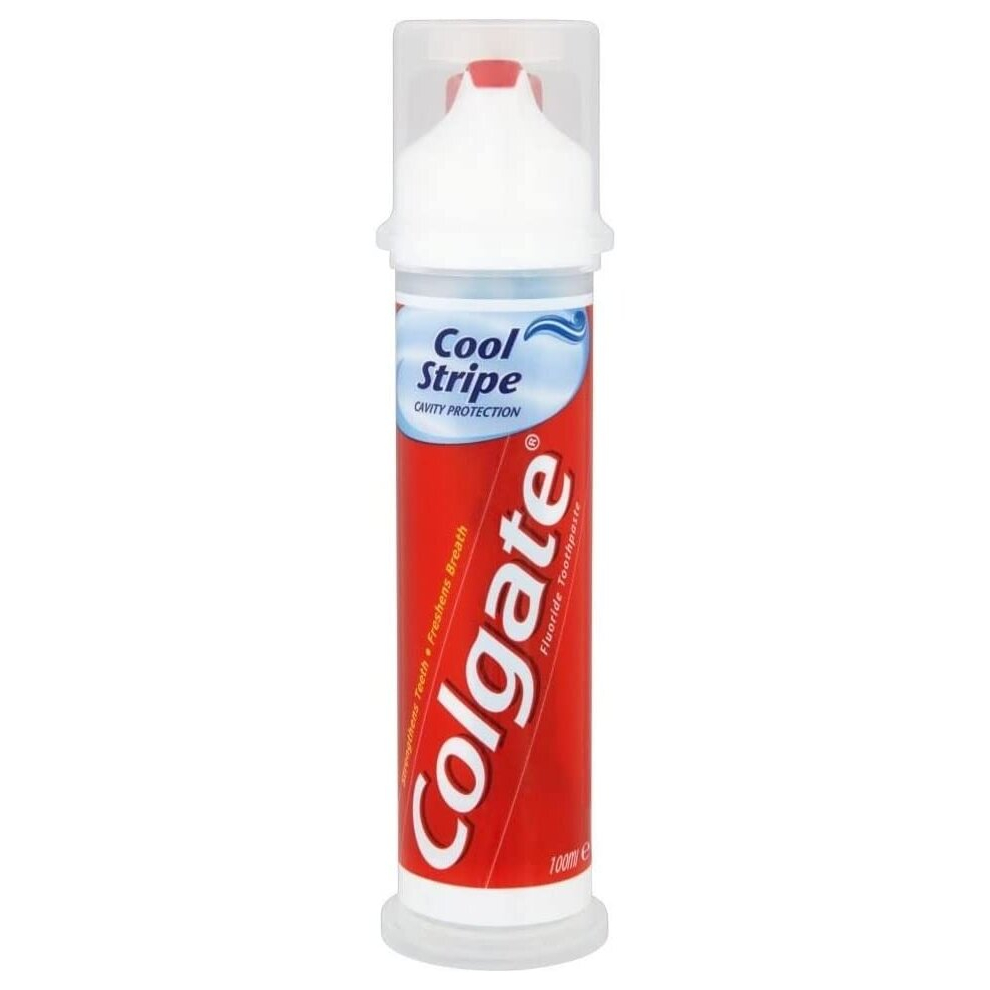 Colgate Triple Cool Stripe Toothpaste Pump (100ml)