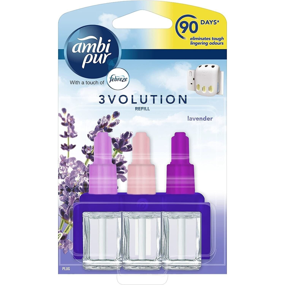Febreze Lavender Ambi Pur 3Volution Plug In Refill 20 Ml 20Ml