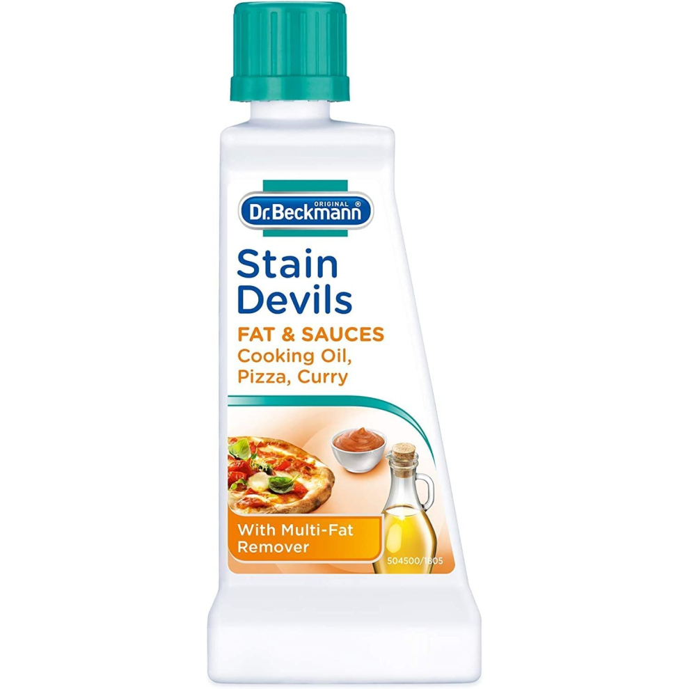 DR BECKMANN Stain Devils Cooking Oil and Fat and sauces, 50ml