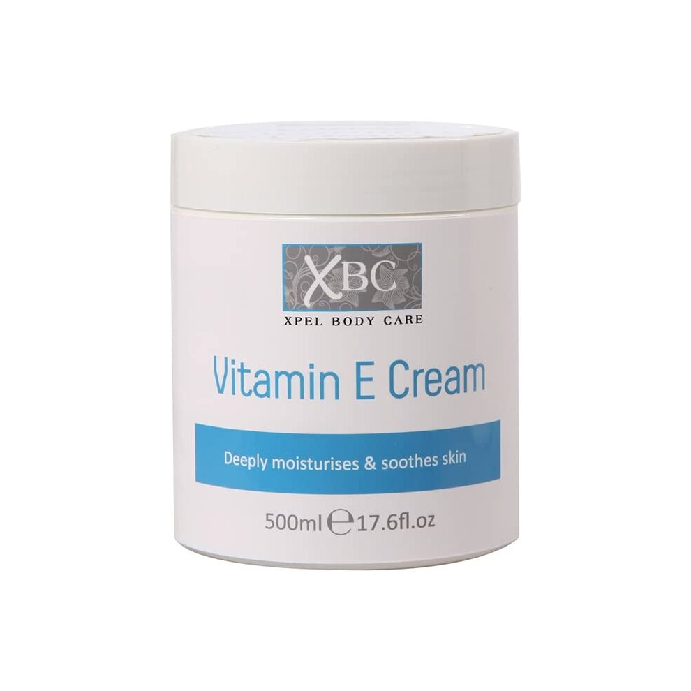 XBC Vitamin E Body Cream, 500 ml