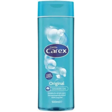 Carex Shower Gel Original, 100% Soap Free, 500ml
