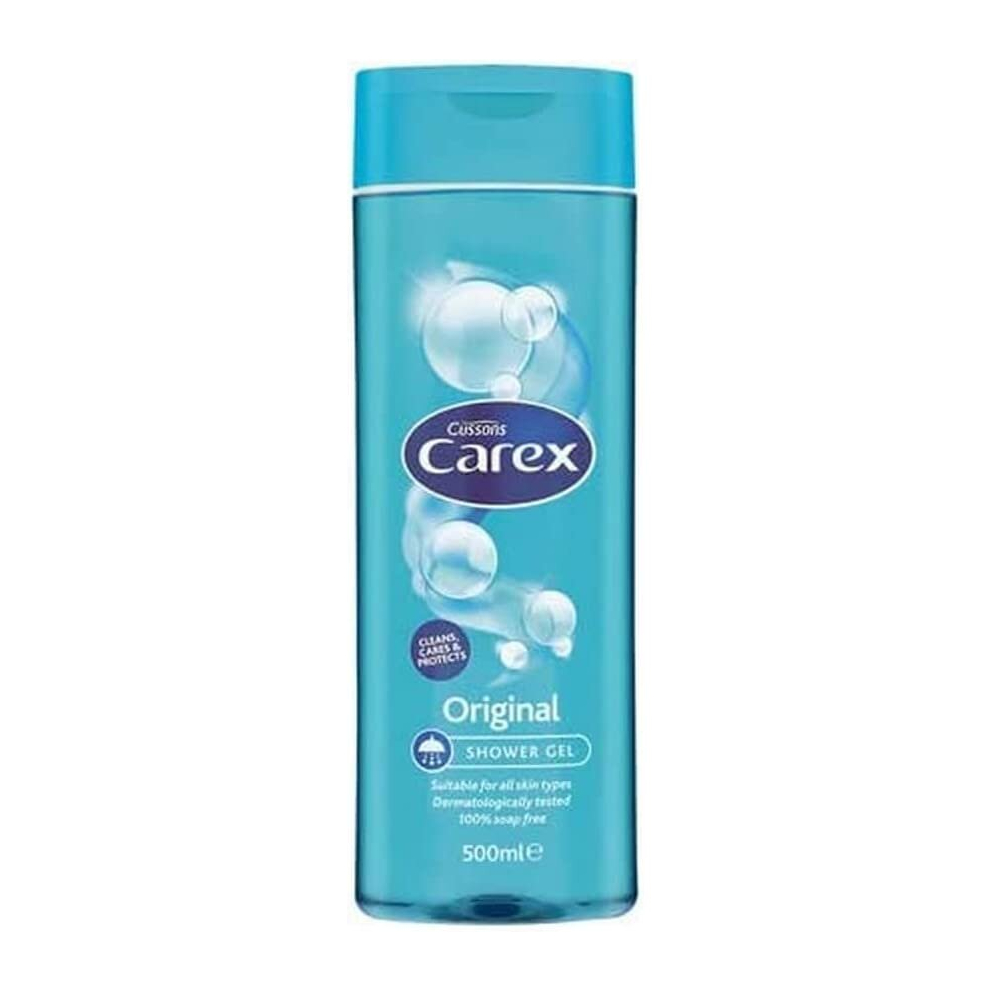 Carex Shower Gel Original, 100% Soap Free, 500ml