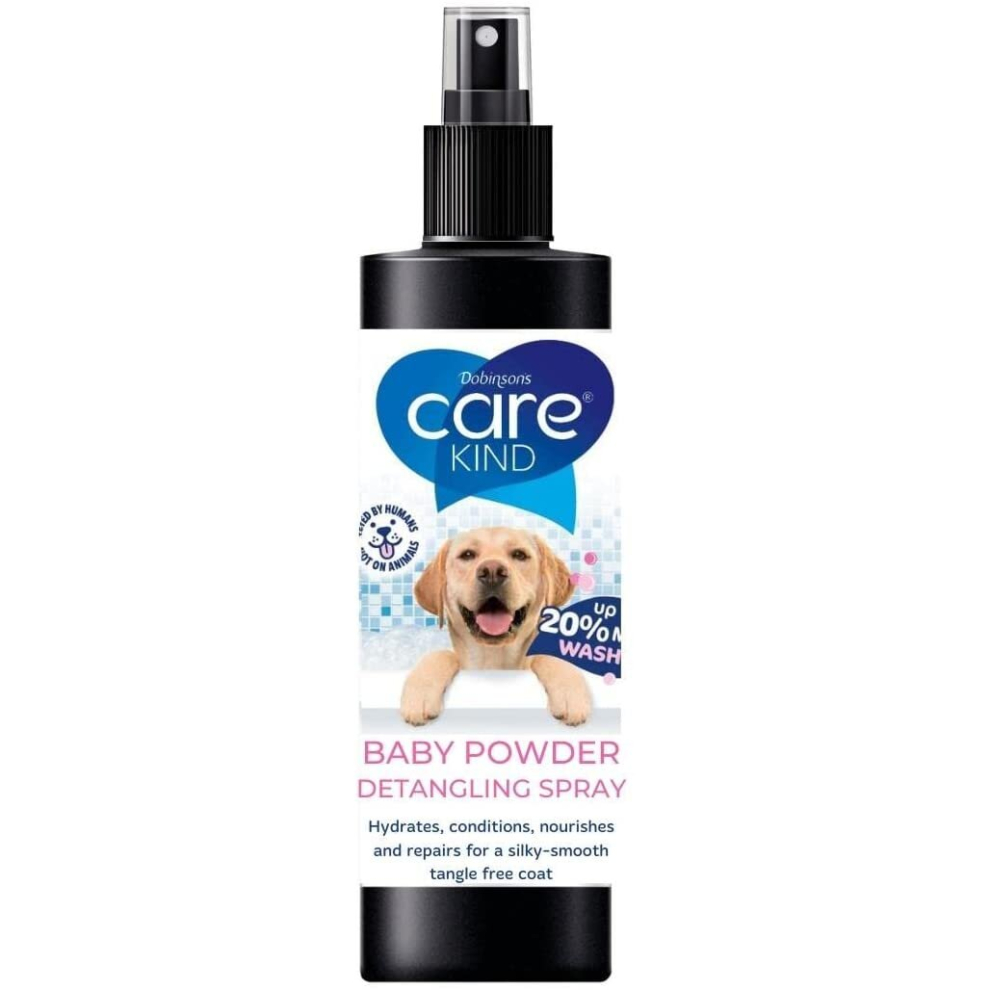 Care Kind Baby Powder Dog Detangling Spray 200ml