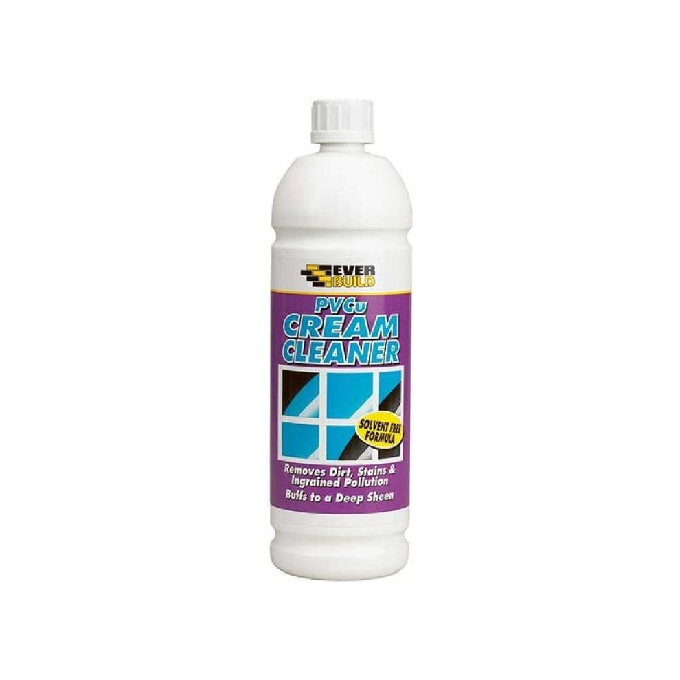 Everbuild PVCC1 PVCU Cream Cleaner 1L (Purple Bottle) PVCC1(n)