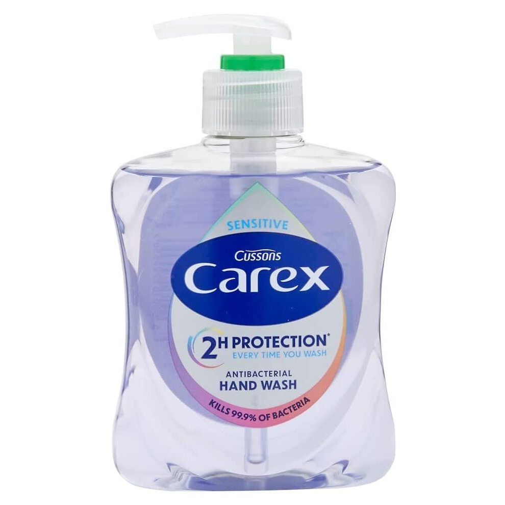 Carex Antibacterial Hand wash Sensitive, 250ml