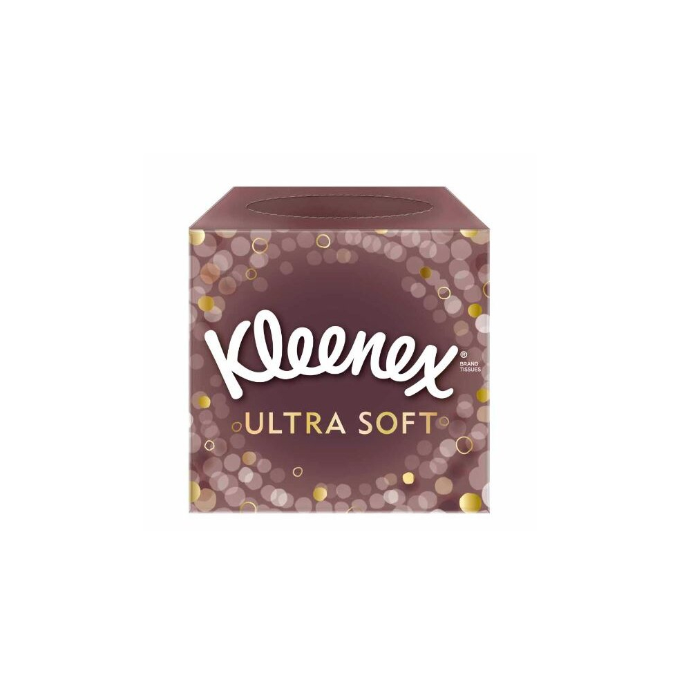 Kleenex Ultra Soft Facial Tissues, Tissues Box SMALL CUBE BOX