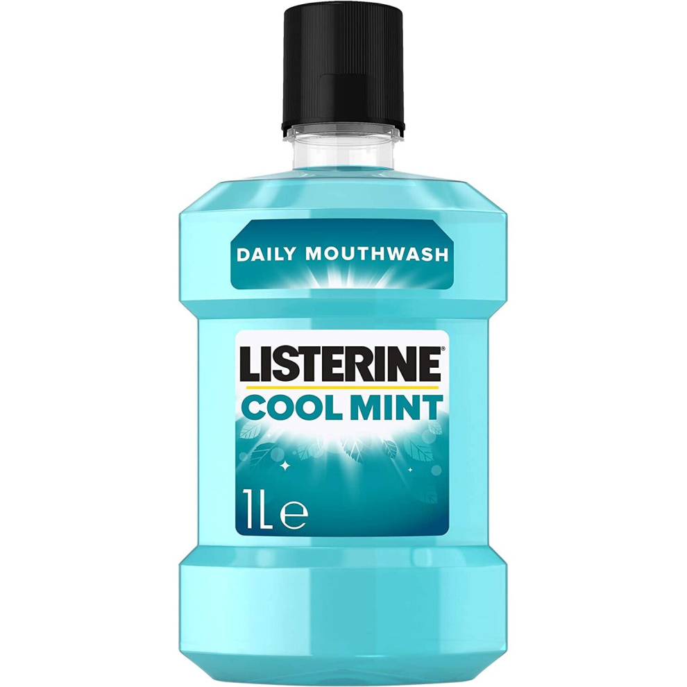 Listerine Cool Mint Mouthwash, 1L