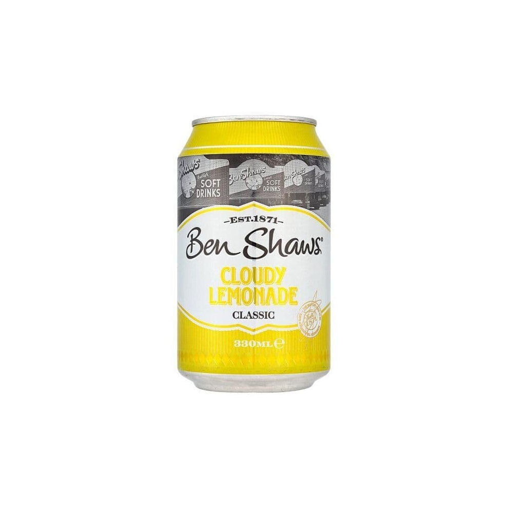 Ben Shaws Cloudy Lemonade Can 330Ml