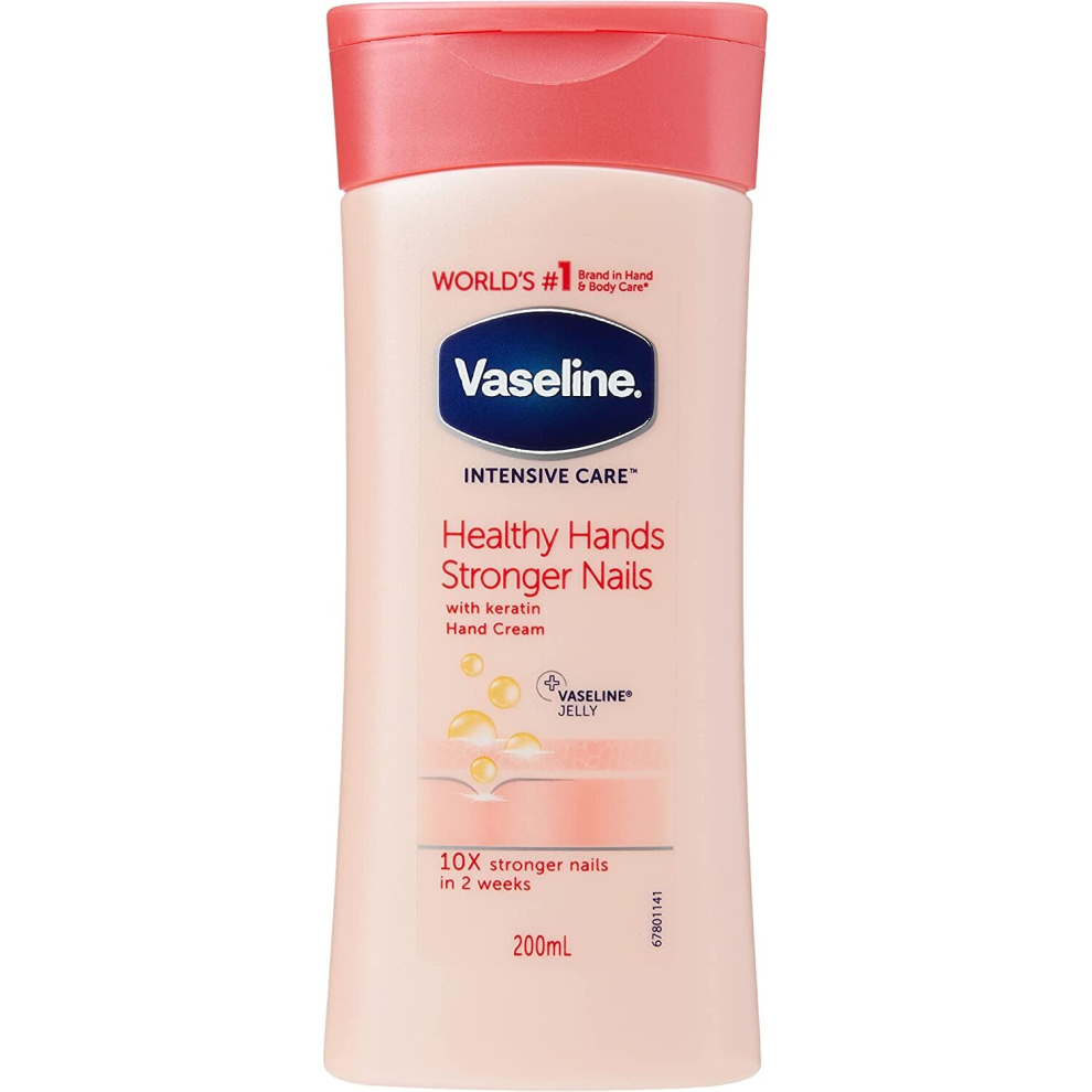 Vaseline Intensive Care Healthy Hands  Stronger Nails Lotion 200ml