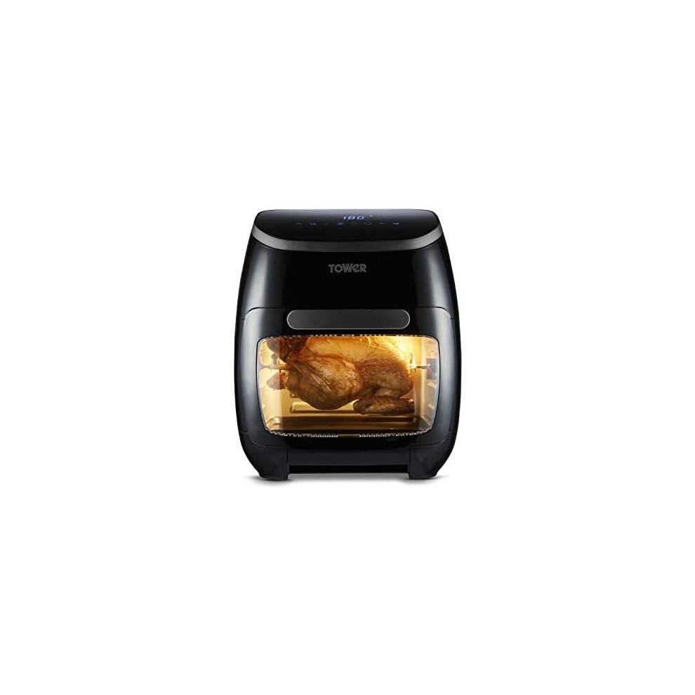 T17076 Xpress Pro Combo 10-in-1 Digital Air Fryer Oven with Rapid Air Circulation, 60-Minute Timer, 11L, 2000W, Black