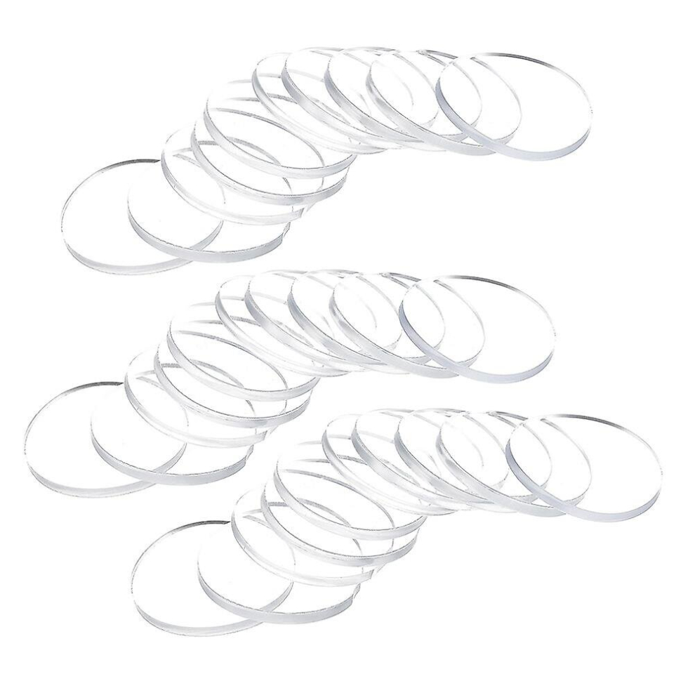 30Pcs Professional Glass Table Bumpers Practical Glass Table Anti-Slip Spacers 6956163156150