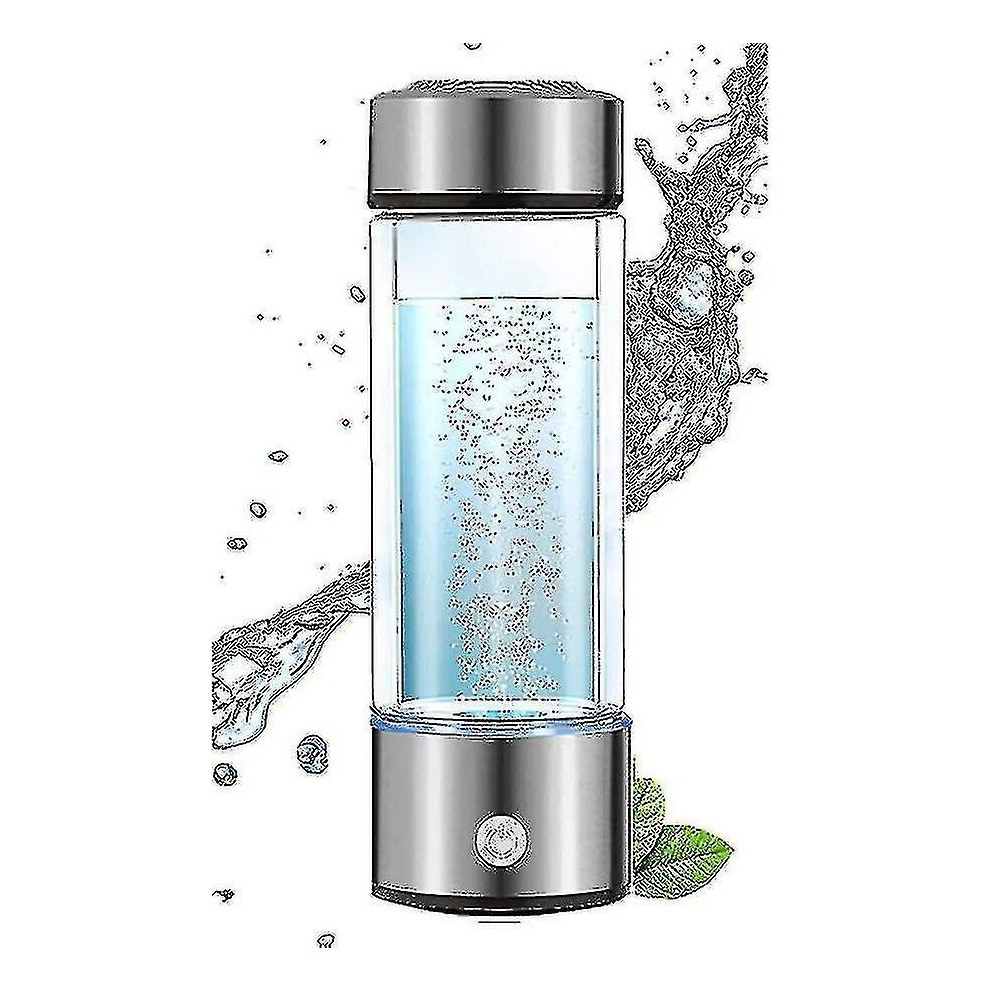 Hydrogen Generator Water Bottle, Real Molecular Hydrogen Rich Water Generator Ionizer Maker Machine -n4870