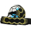 Elastic Training Band For Football Yellow/black 2