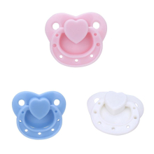 New Dummy Pacifier For 26cm Reborn Baby Dolls With Internal Magnetic Accessories