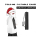 2 Pack Wedding Sign Display With Bag Foldable Portable Stand Adjustable Metal Easel Tripod Black 4