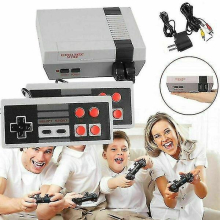 Game Console 620 Built-in Mini Classic Nes Games W/ 2 Controllers Retro Kid Gift