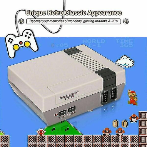 Game Console 620 Built-in Mini Classic Nes Games W/ 2 Controllers Retro Kid Gift 1