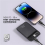 10000mAh LED Wireless Magnetic Mobile Phone Power Bank Fast Charging 10