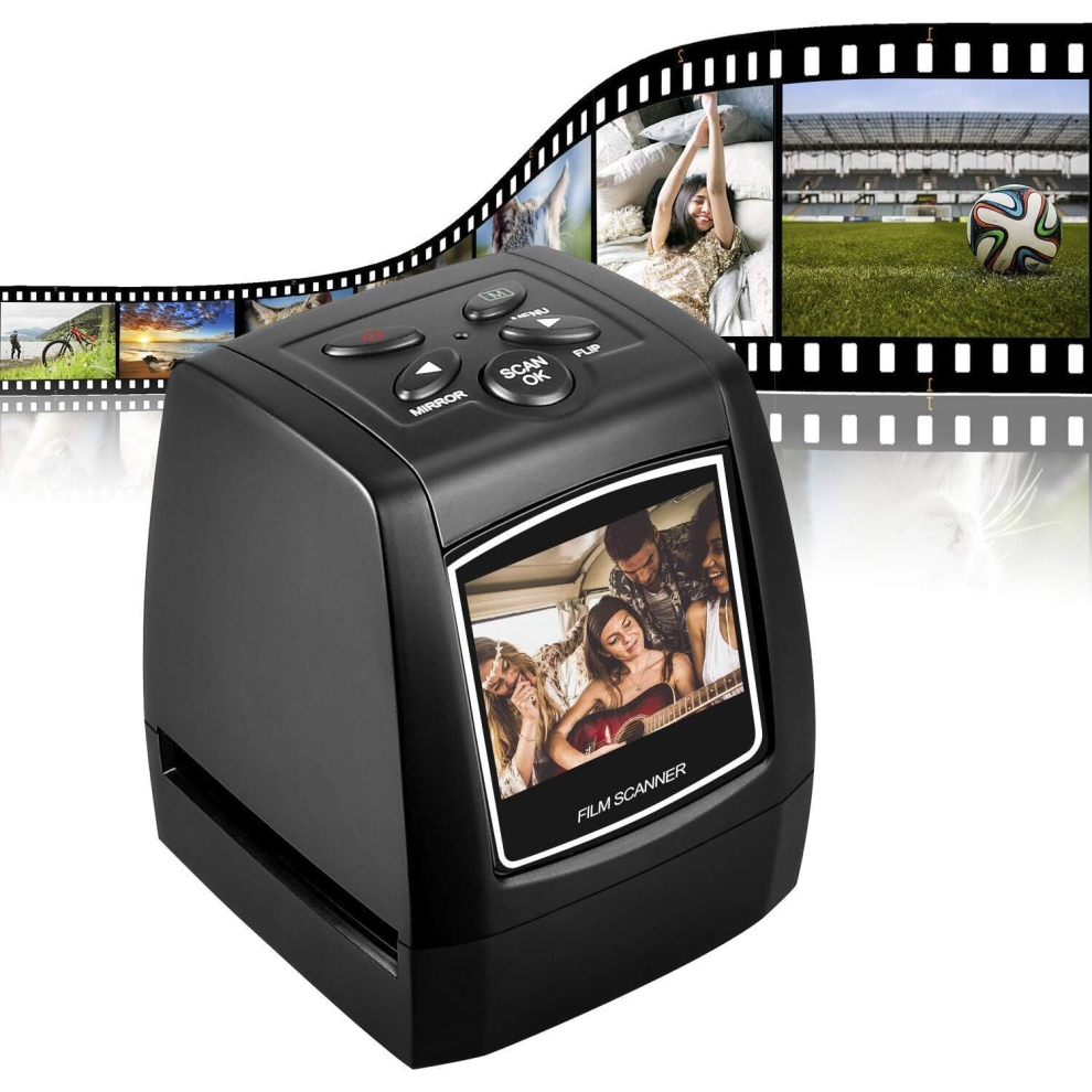 Digitnow! 5M/10M 2.4'' LCD Display Film & Slide Scanner 1800DPI