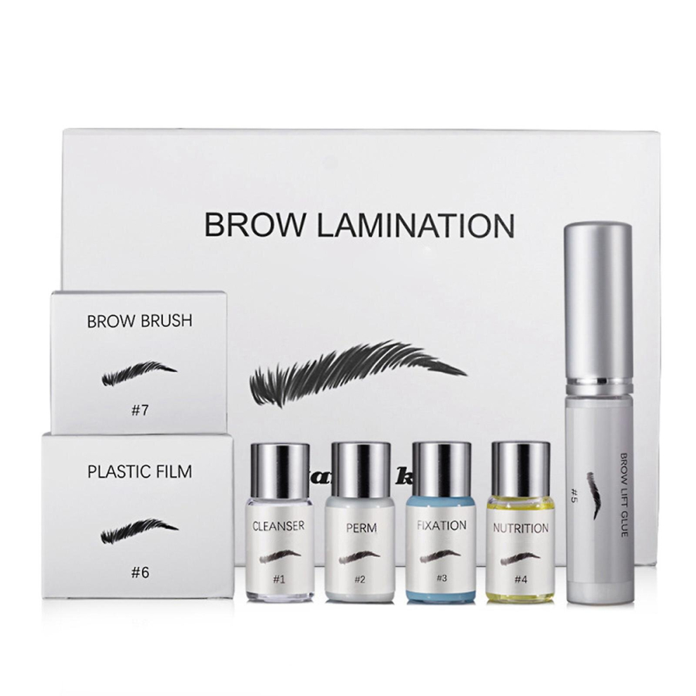 Eyebrow Lamination Kit Perming Makeup Set Lash Curling Up Brow Lift Set
