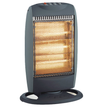 MantraRaj 1200W Halogen Heater Portable Instant Heat With 3 Settings Ideal For Winter Home, Office, Living Room, Caravan, Garages Warm Oscillating