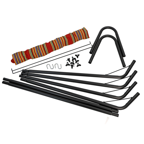 Actiasgear Mulitcolour Portable Hammock with Metal Frame 1