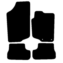 Peugeot 207 CC 2007 onwards Black Tailored Car Mats Autostyle