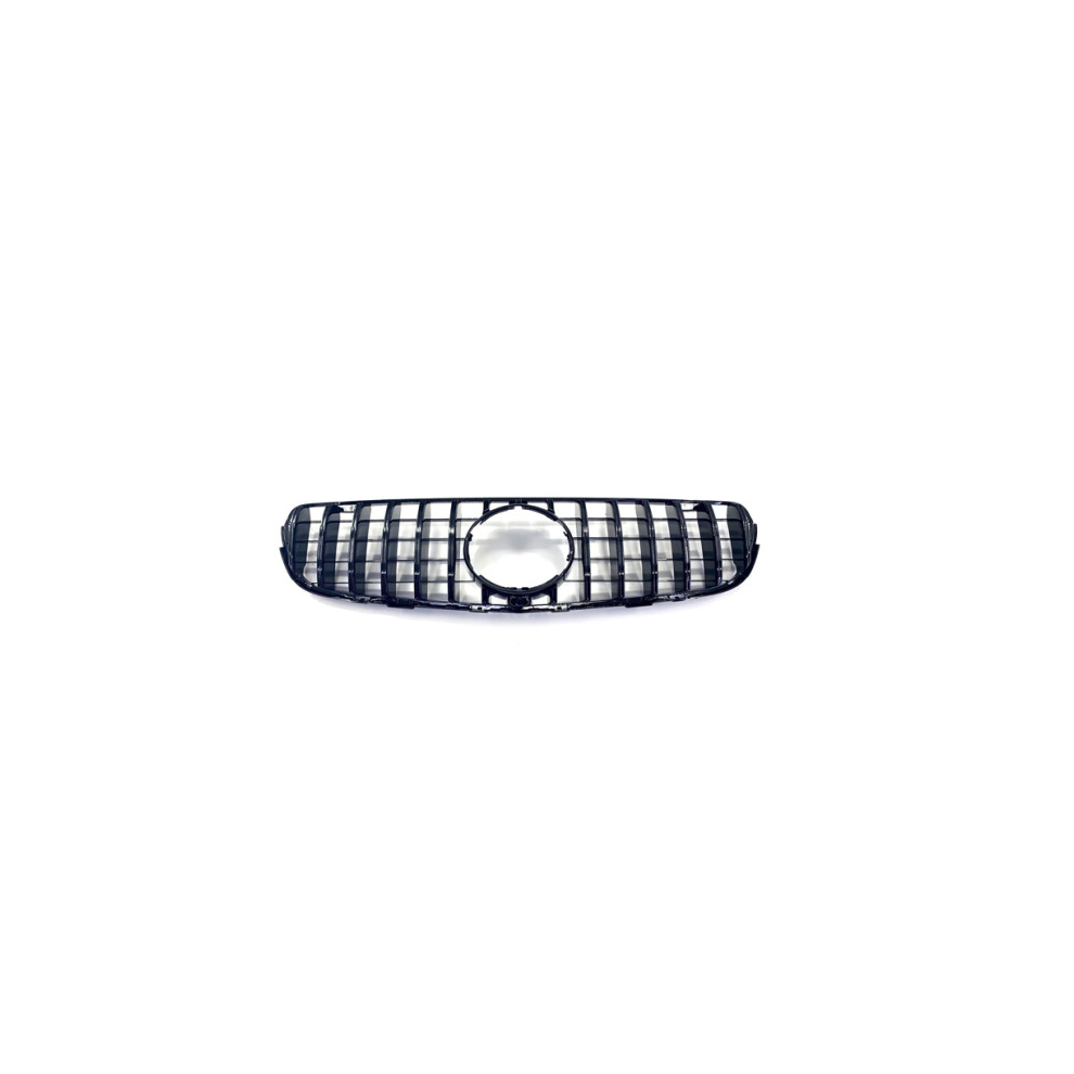 (Black) Mercedes Glc Class X253 Amg Gt-R Panamericana Style Front Grille (2015 - 2018) Black 5060468078749