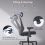 Black Office Chair Adjustable with Headrest 7