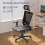 Black Office Chair Adjustable with Headrest 8