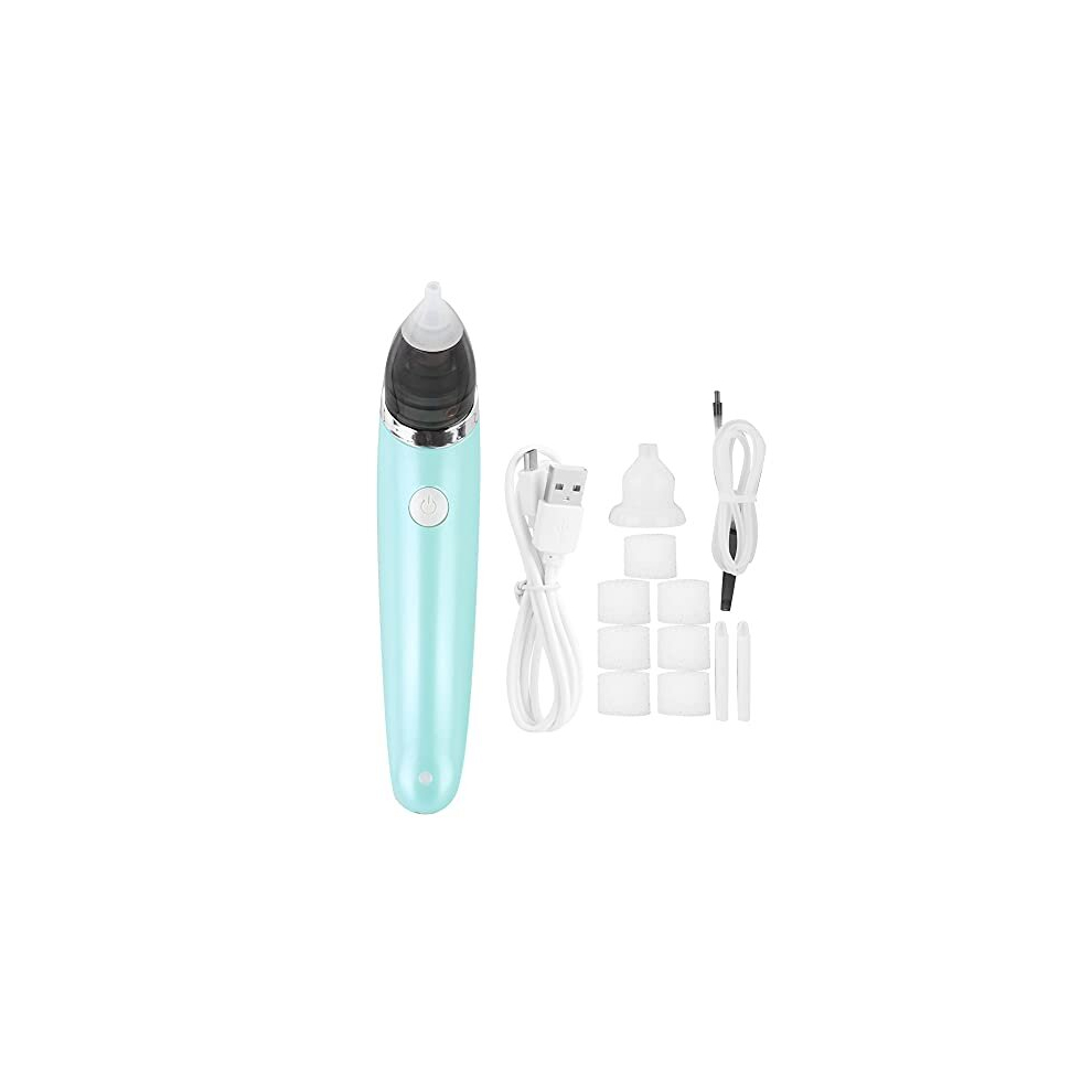 Earwax Vacuum Removal, Strong Suction Vacuum Ear Wax Sucker Electric Ear Nose Cleaner Nasal Aspirator for Kids Adult