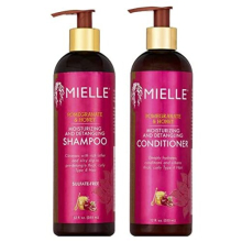 Mielle Pomegranate & Honey Moisturizing and Detangling Shampoo & Conditioner Set (355ml Each)