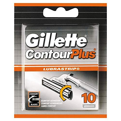 Gillette Contour Plus Razor Blades for Men (Pack of 10) 1