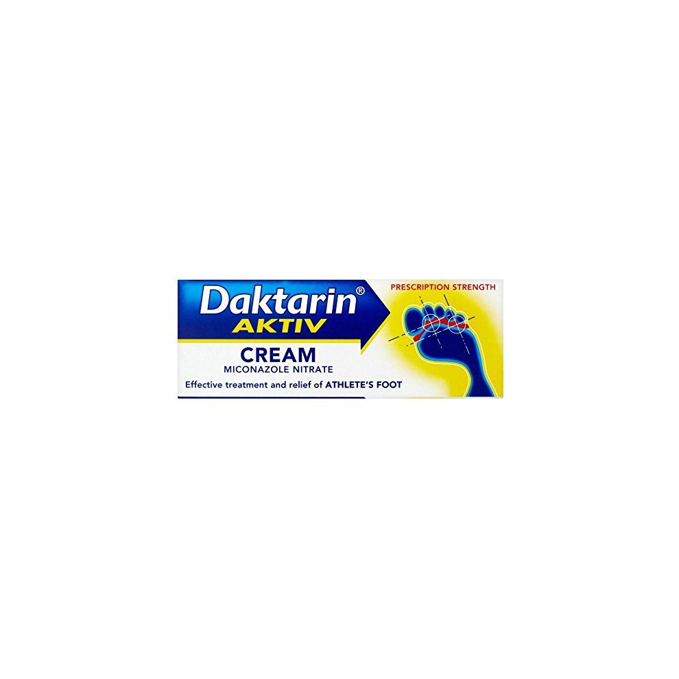 Daktarin Cream Aktiv Athlete's Foot (15G) - Pack Of 2