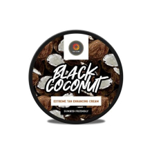 TanLabs – Black Coconut - Extreme sunbed tanning accelerator – Non greasy tan enhancers & accelerators – Extra dark tanning lotion - 200g