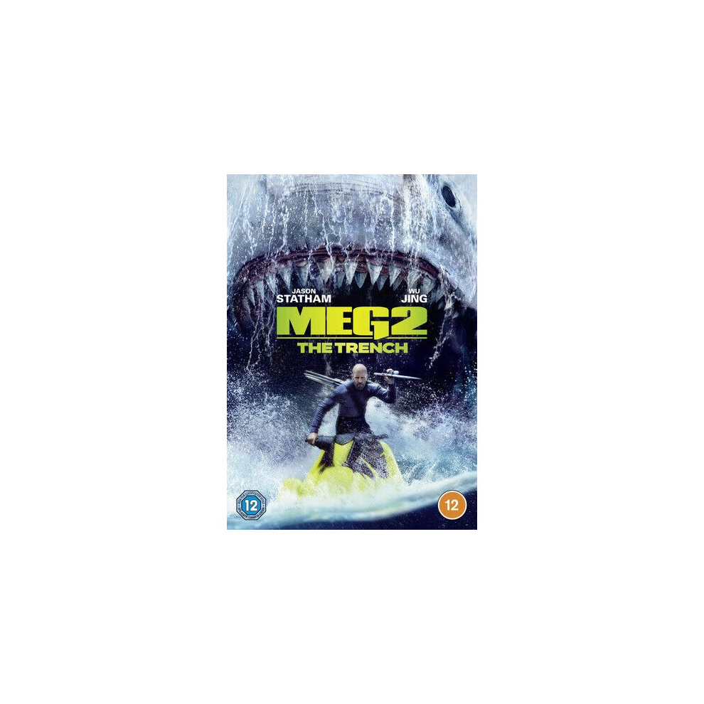 The Meg 2 DVD (2023) Jason Statham, Wheatley (DIR) Cert 12