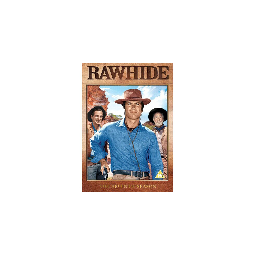 Rawhide: The Seventh Season DVD (2018) Clint Eastwood Cert PG 8 Discs