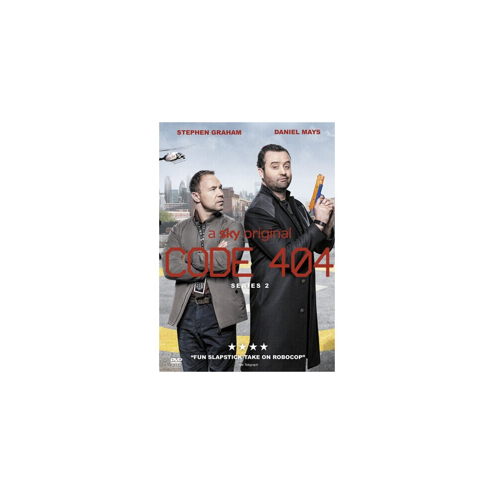 Mediatronixs Code 404: Series Dvd (2021) Stephen Graham Cert 15 Size 2