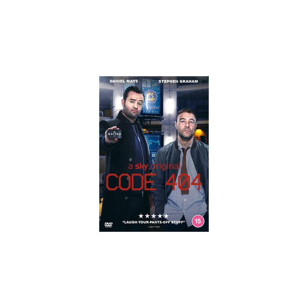 Mediatronixs Code 404 Dvd (2020) Stephen Graham Cert Size 15