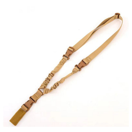 (Khaki) Tactical Airsoft Single Point Rifle Cord Sling