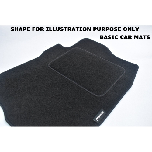 Porsche Macan 2014 onwards Black Tailored Car Mats Autostyle 1