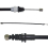 FRONT DOOR LOCK RELEASE CONTROL CABLE EXTERIOR HANDLE FOR RANGE ROVER L322/MK3 4