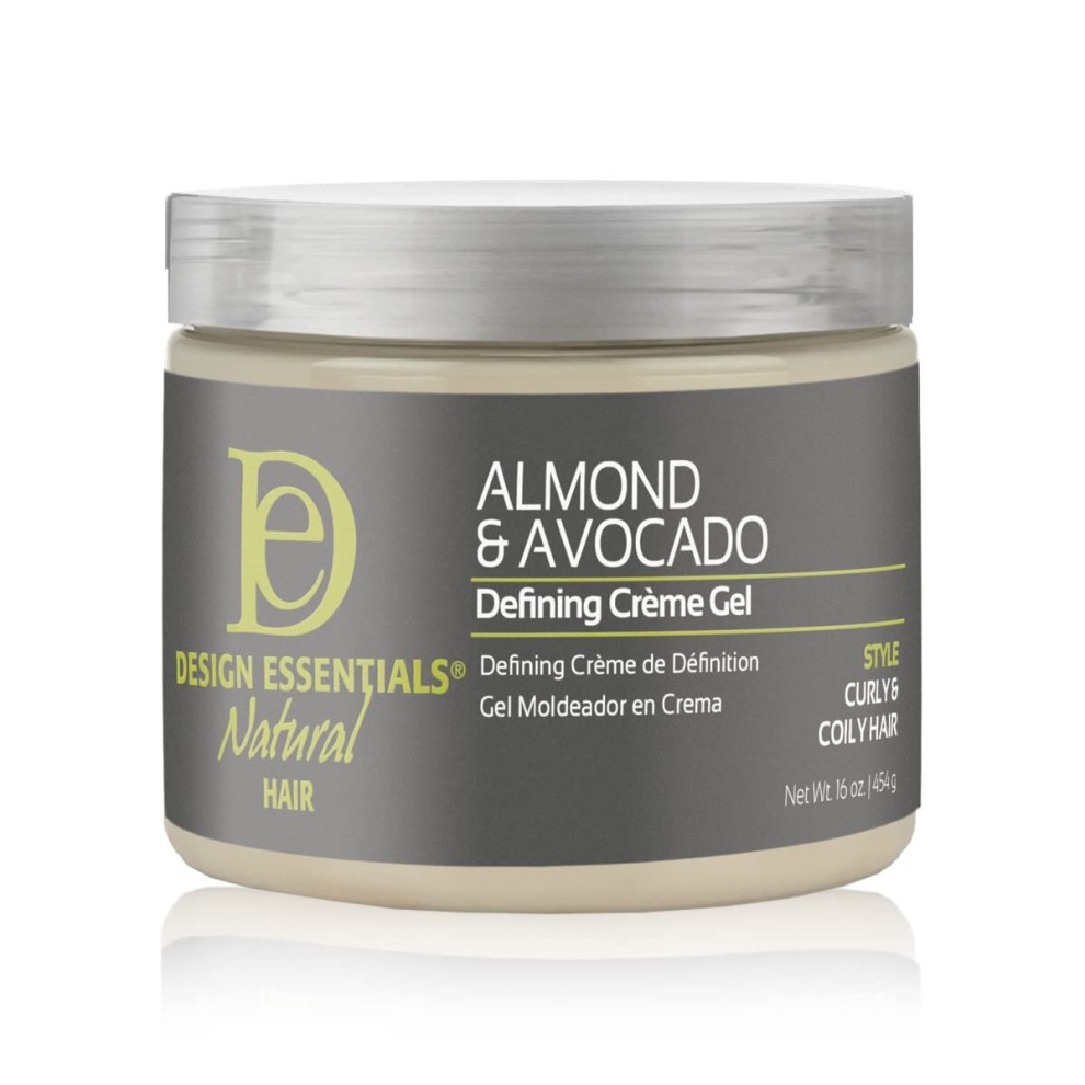 Design Essentials Almond & Avocado Curl Defining Creme Gel16 Oz