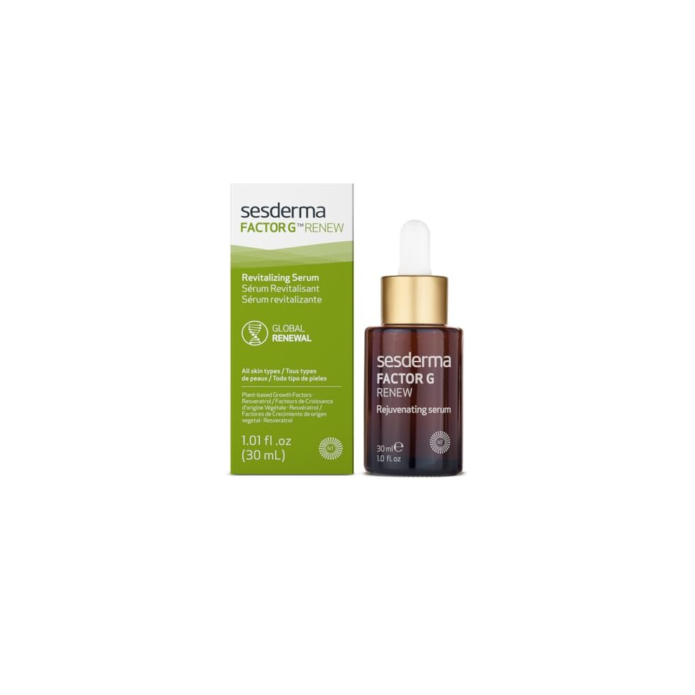 Sesderma | Factor G Renew Liposomal Serum | Rejuvenating Serum | 7 Growth Factors | Smoother Plumper Skin | Serum For Face | Moisturised Face | Increased