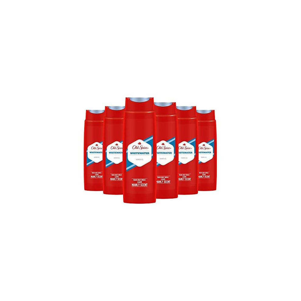 Old Spice Whitewater Shower Gel, Case Of 6