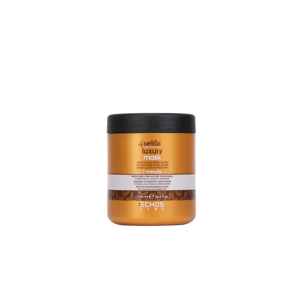 Echosline Seliã R Luxury Instant Moisturizing Mask For Dry And Dehydrated Hair - 1000 Ml