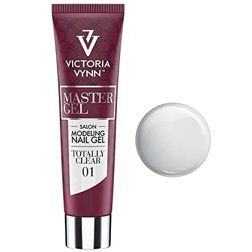 Master Gel UV LED Modeling Gel Acrylic Builder 60g 01 TOTALLY CLEAR