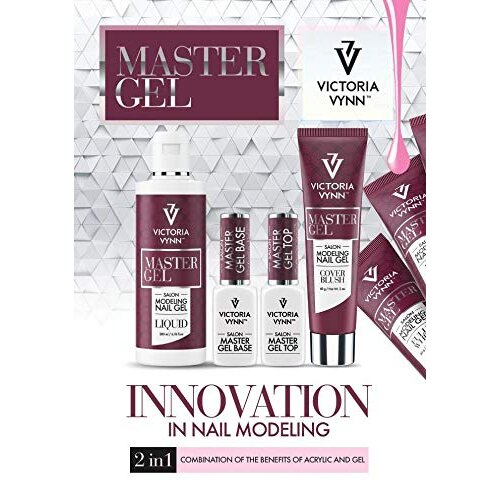 Master Gel UV LED Modeling Gel Acrylic Builder 60g 01 TOTALLY CLEAR 2